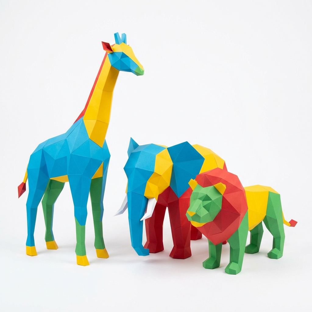 Papercraft Zoo